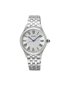 Seiko dameklokke SUR609P1 med quartzverk og stållenke