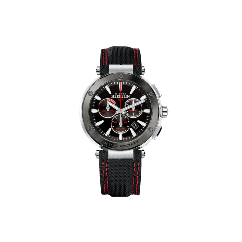 Herbelin Newport Chrono Quartz 43 mm - 37688/AG44 - Urmakerlarsen.no Herbelin Newport Chrono Quartz 43 mm - 37688/AG44 - Urmakerlarsen.no