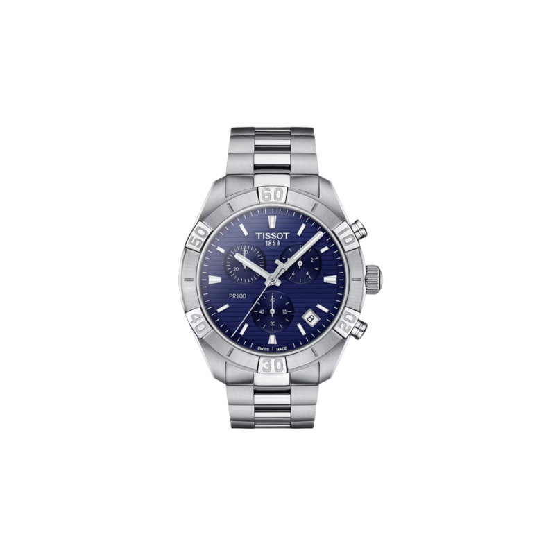 Tissot PR 100 Sport Gent Quartz 44 mm - T1016171104100 - urmakerlarsen.no Tissot PR 100 Sport Gent Quartz 44 mm - T1016171104100 - urmakerlarsen.no