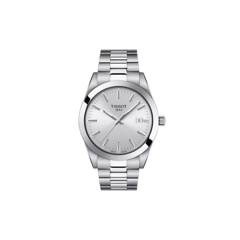 Tissot Gentleman Quartz 40 mm - T1274101103100 - urmakerlarsen.no Tissot Gentleman Quartz 40 mm - T1274101103100 - urmakerlarsen.no