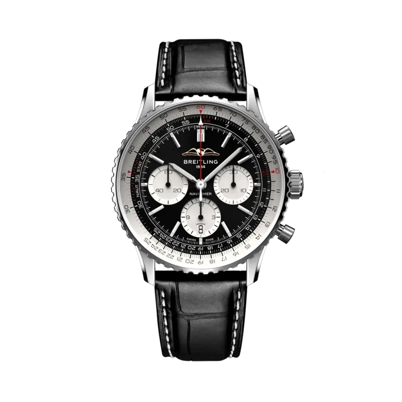 Breitling Navitimer B01 Chronograph 43 - AB0138211B1P1 - urmakerlarsen.no Breitling Navitimer B01 Chronograph 43 - AB0138211B1P1 - urmakerlarsen.no