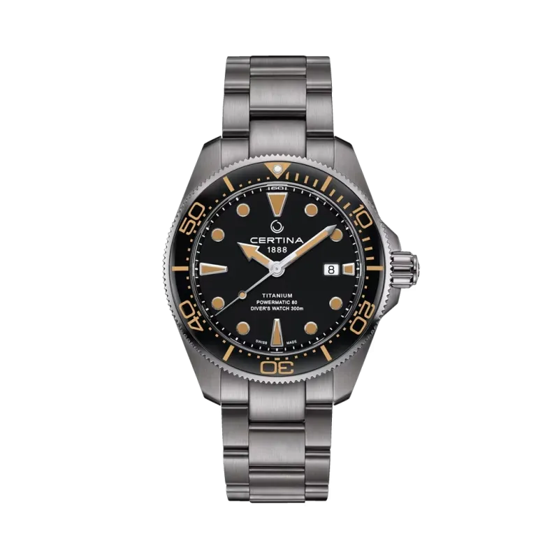 Certina DS Action Diver Powermatic 80 - C032.607.44.051.00 - urmakerlarsen.no Certina DS Action Diver Powermatic 80 - C032.607.44.051.00 - urmakerlarsen.no
