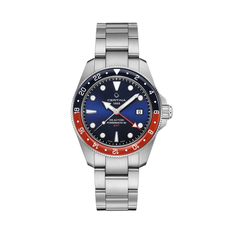 Certina DS Action GMT Powermatic 80 - C032.929.11.041.00 - urmakerlarsen.no
