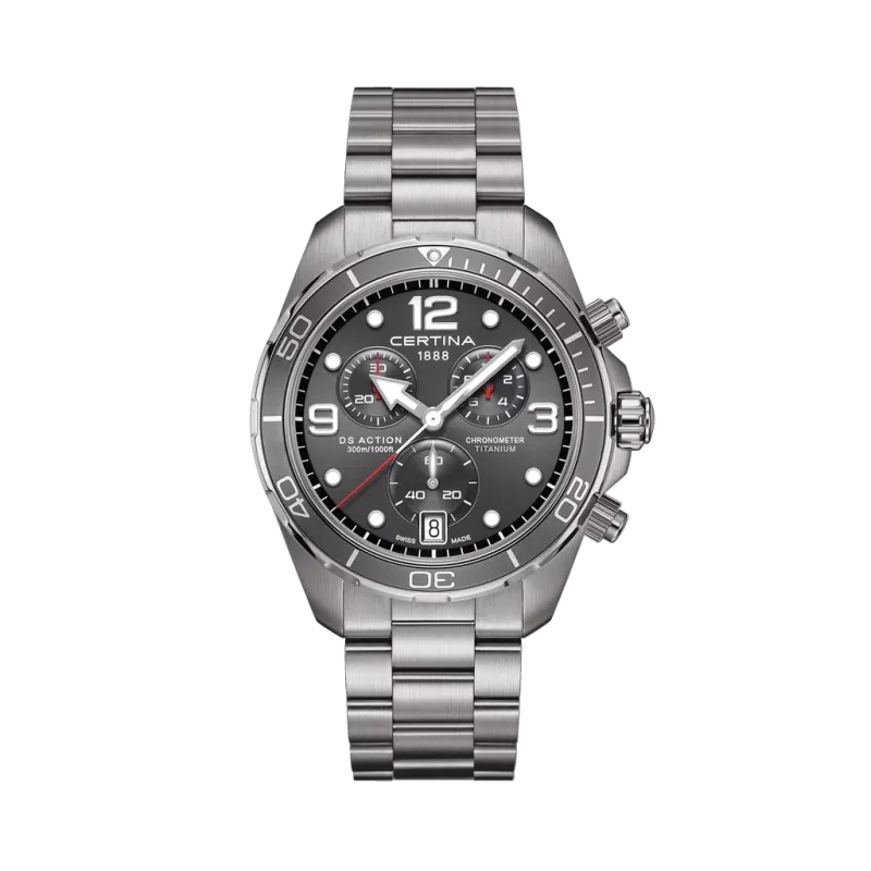 Certina DS Action Chronograph - C032.434.44.087.00 - urmakerlarsen.no Certina DS Action Chronograph - C032.434.44.087.00 - urmakerlarsen.no