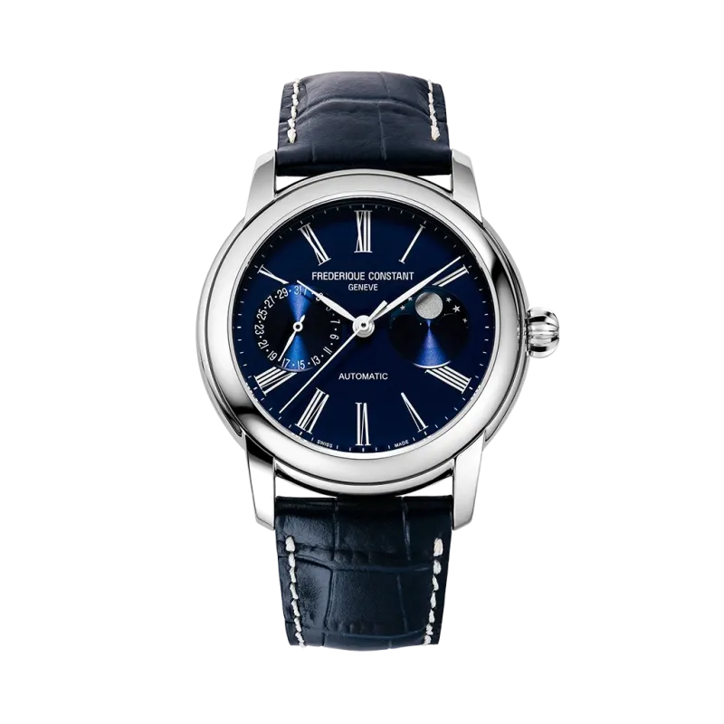 Frederique Constant Classics Moonphase Manufacture - FC-712MN4H6 - urmakerlarsen.no Frederique Constant Classics Moonphase Manufacture - FC-712MN4H6 - urmakerlarsen.no