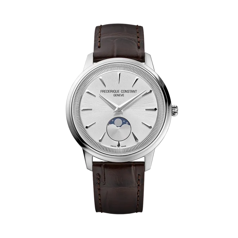Frederique Constant Classics Moneta Moonphase - FC-206S3S6 - urmakerlarsen.no Frederique Constant Classics Moneta Moonphase - FC-206S3S6 - urmakerlarsen.no