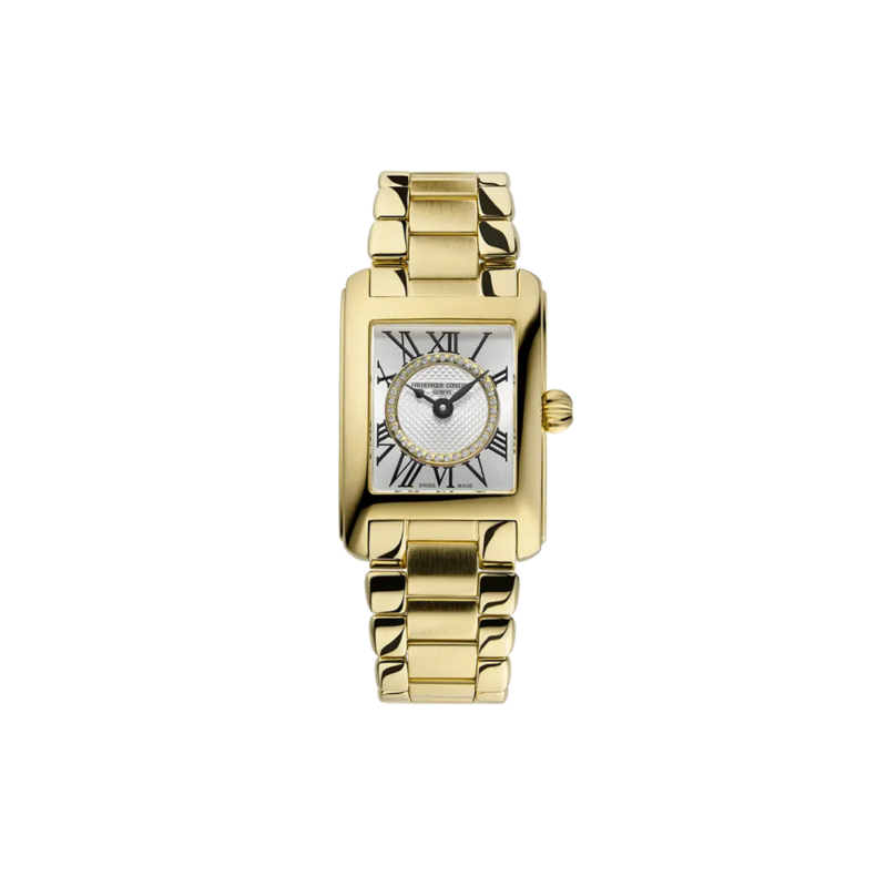 Frederique Constant Classics Carree Quartz 23x21 mm - FC-200MCDC25B - Urmakerlarsen.no Frederique Constant Classics Carree Quartz 23x21 mm - FC-200MCDC25B - Urmakerlarsen.no