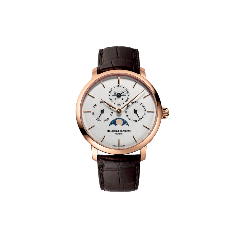 Frederique Constant Slimeline Manufacture 42 mm - FC-775V4S4 - Urmakerlarsen.no Frederique Constant Slimeline Manufacture 42 mm - FC-775V4S4 - Urmakerlarsen.no