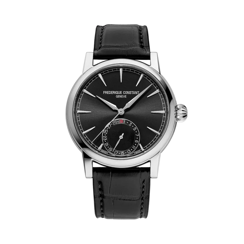 Frederique Constant Classics Date Manufacture FC-706B3H6 herreklokke på 40 mm med in-houseverk, datoring og 72 timer gangreserve. Frederique Constant Classics Date Manufacture FC-706B3H6 herreklokke på 40 mm med in-houseverk, datoring og 72 timer gangreserve.