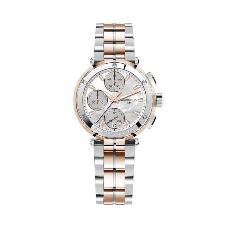 Herbelin Newport Chrono - 35688BTR19 - urmakerlarsen.no