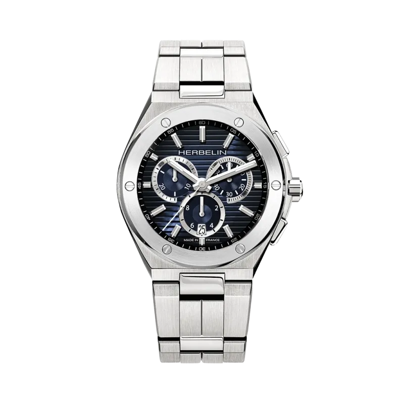 Herbelin Cap Camarat Chronograph - 37645B15 - urmakerlarsen.no Herbelin Cap Camarat Chronograph - 37645B15 - urmakerlarsen.no