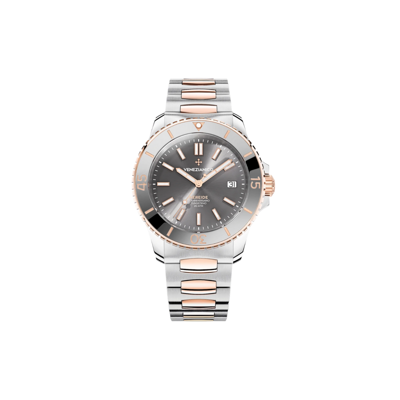 Venezianico Nereide Tungsteno Automatic 42 mm - 5th Anniversary - Limited Edition - NEREIDE5TH - Urmakerlarsen.no Venezianico Nereide Tungsteno Automatic 42 mm - 5th Anniversary - Limited Edition - NEREIDE5TH - Urmakerlarsen.no