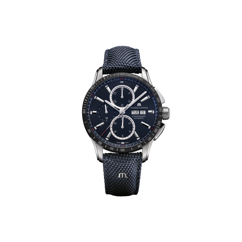 Maurice Lacroix Pontos S Chronograph 43 mm - PT6038-SSL24-430-4 - Urmakerlarsen.no Maurice Lacroix Pontos S Chronograph 43 mm - PT6038-SSL24-430-4 - Urmakerlarsen.no