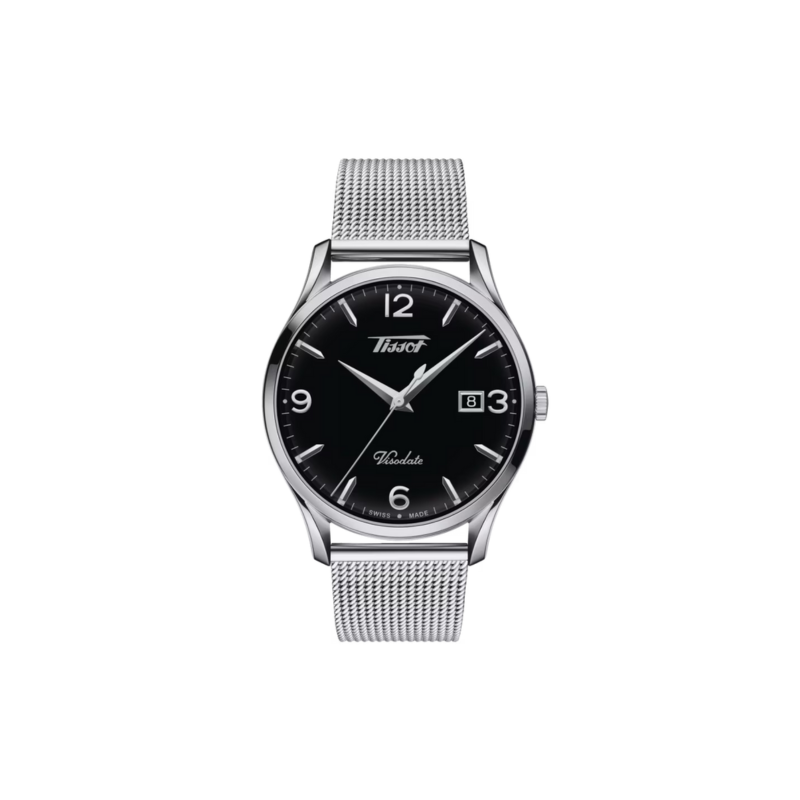 Tissot Heritage Visodate Quartz 40 mm - T1184101105700 - Urmakerlarsen.no Tissot Heritage Visodate Quartz 40 mm - T1184101105700 - Urmakerlarsen.no