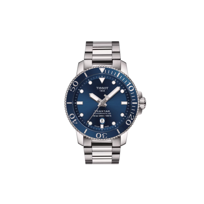 Tissot Seastar 1000 Powermatic 80 43 mm - T1204071104103 - Urmakerlarsen.no Tissot Seastar 1000 Powermatic 80 43 mm - T1204071104103 - Urmakerlarsen.no