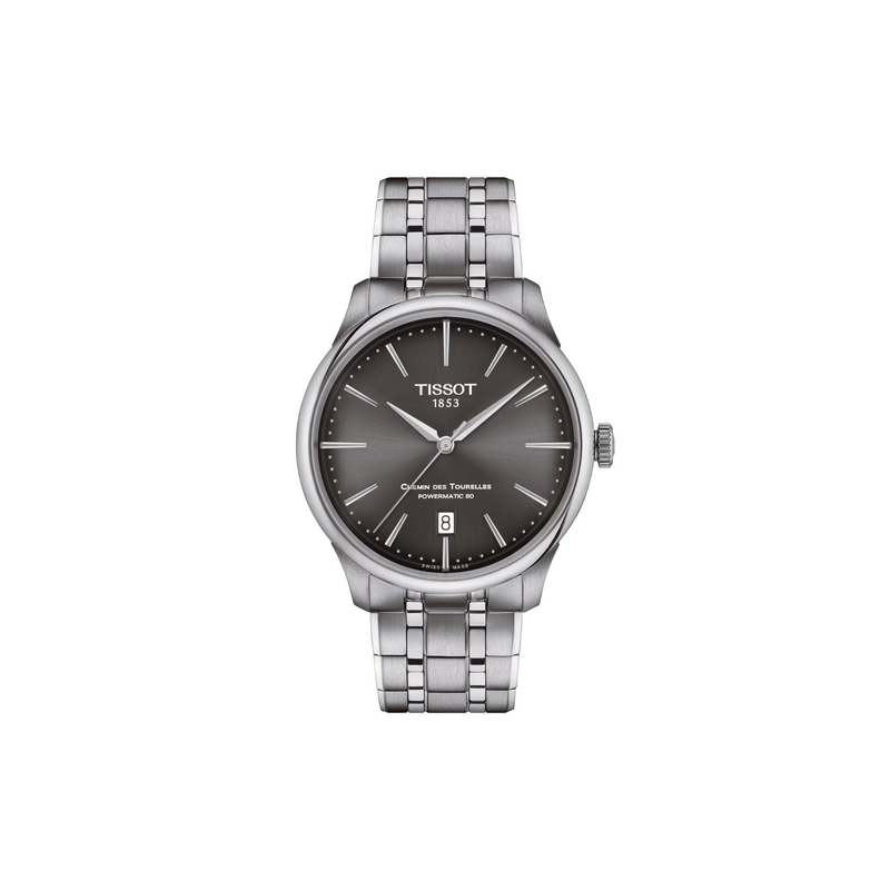 Tissot Chemin des Tourelles Automatic 39 mm - T1398071106100 - Urmakerlarsen.no Tissot Chemin des Tourelles Automatic 39 mm - T1398071106100 - Urmakerlarsen.no