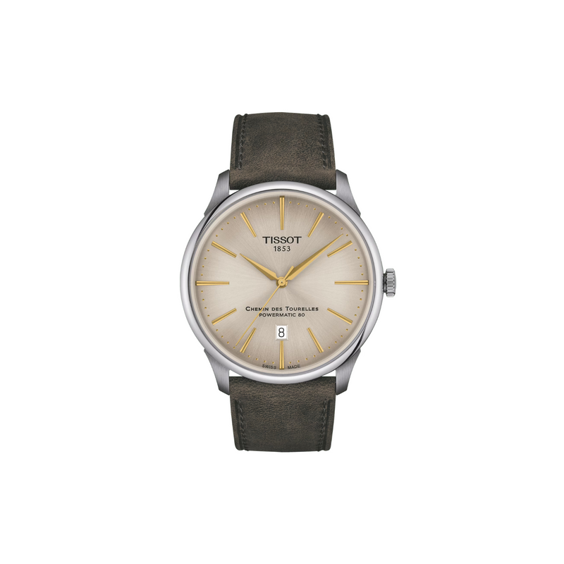 Tissot Chemin des Tourelles Automatic 42 mm - T1394071626100 - Urmakerlarsen.no Tissot Chemin des Tourelles Automatic 42 mm - T1394071626100 - Urmakerlarsen.no