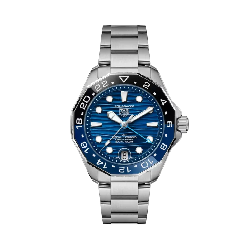 TAG Heuer Aquaracer Professional 300 GMT - WBP5114.BA0013 - urmakerlarsen.no TAG Heuer Aquaracer Professional 300 GMT - WBP5114.BA0013 - urmakerlarsen.no