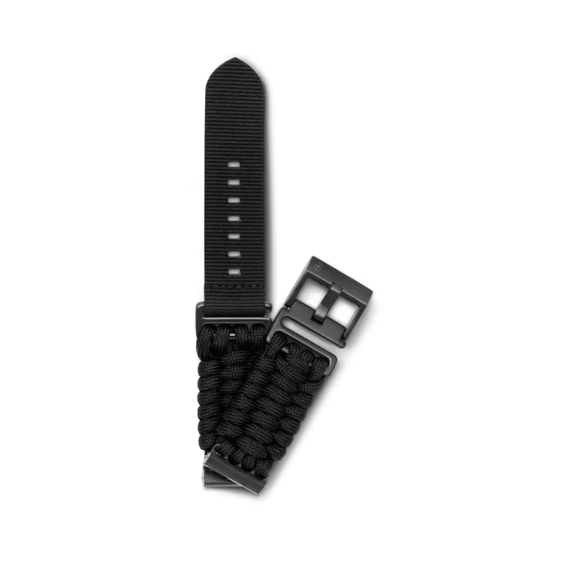 Victorinox Paracordrem D2 V.60047 - 21 mm sort med sort PVD-belagt C-spenne i stål.