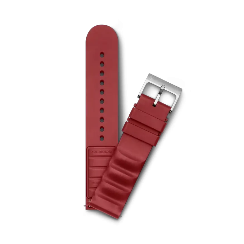 Victorinox gummirem D2 V.60044 - 21 mm rød med C-spenne i stål.
Victorinox gummirem D2 V.60044 - 21 mm rød med C-spenne i stål.