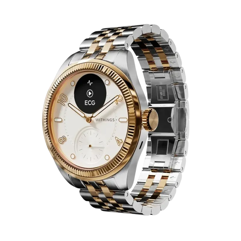 Withings Scanwatch Nova Brilliant Gold - HWA10-MODEL 11-ALL - urmakerlarsen.no Withings Scanwatch Nova Brilliant Gold - HWA10-MODEL 11-ALL - urmakerlarsen.no