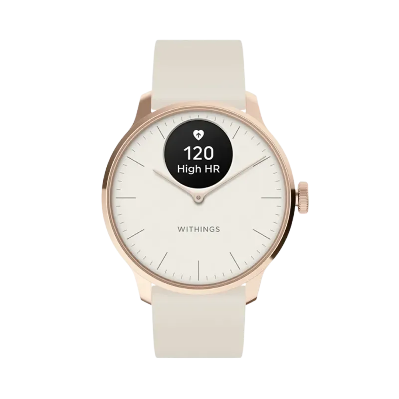 Withings Scanwatch Light Rose Gold White - HWA11-MODEL 1-ALL - urmakerlarsen.no Withings Scanwatch Light Rose Gold White - HWA11-MODEL 1-ALL - urmakerlarsen.no