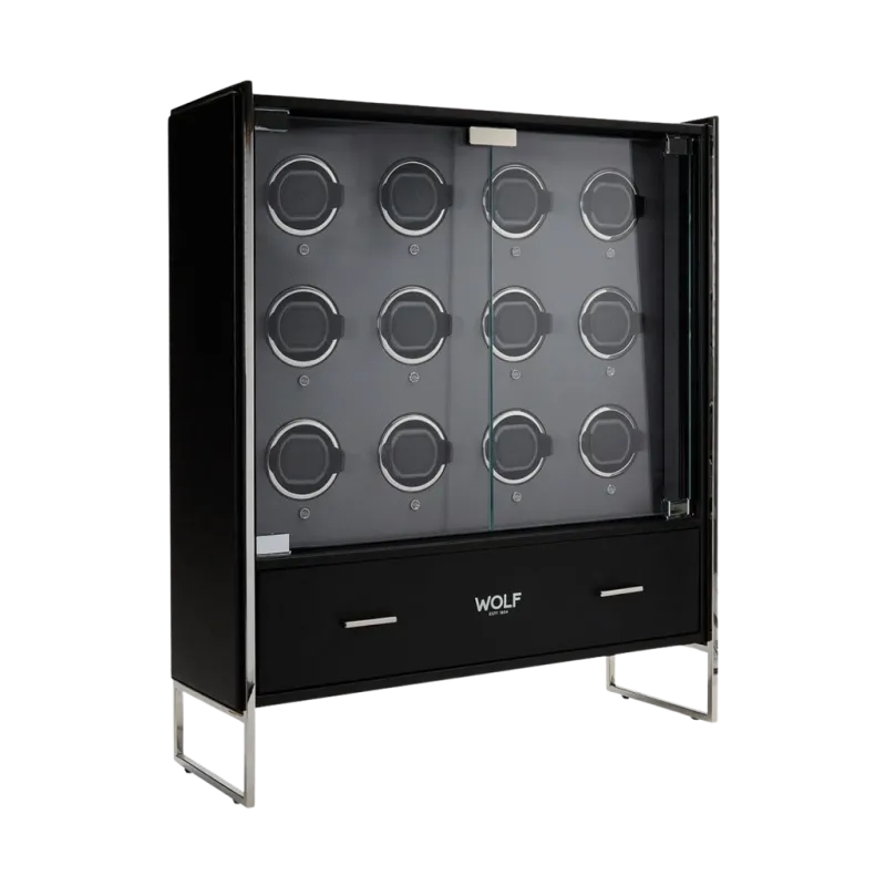 Wolf Viceroy 12 piece watch winder cabinet - 466602 - urmakerlarsen.no Wolf Viceroy 12 piece watch winder cabinet - 466602 - urmakerlarsen.no