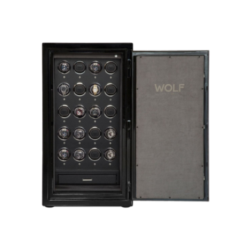 WOLF Atlas 20 Piece Winder Safe - 492064 - urmakerlarsen.no