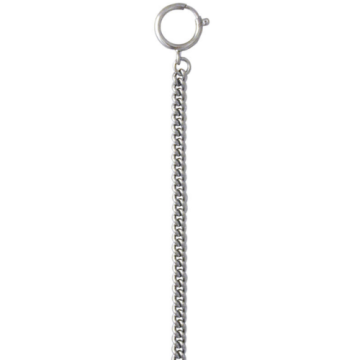 Lommeurkjede rundpanser 25 cm