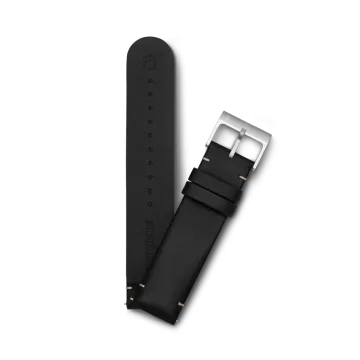 Victorinox skinnrem D1 V.60038 - 21 mm sort med C-spenne i stål.