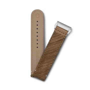 Victorinox woodrem D1-DC V.60039 - 21 mm i brunt tremateriale med foldelås i stål.