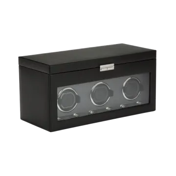 WOLF Viceroy Triple Watch Winder With Storage - 456302 - urmakerlarsen.no